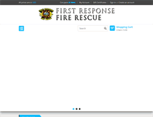 Tablet Screenshot of frfire.com